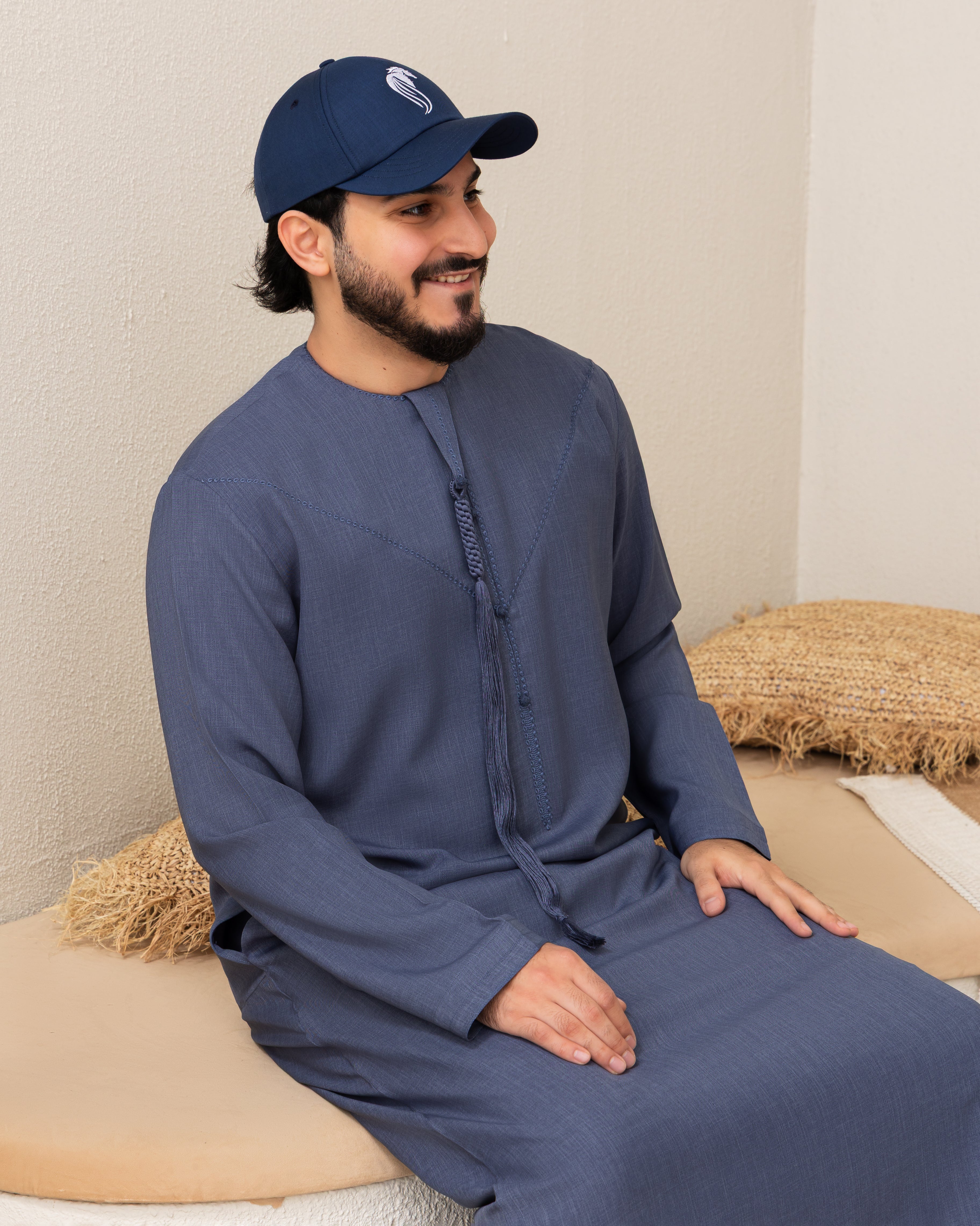 Emirati Style Kandura – Ocean Denim