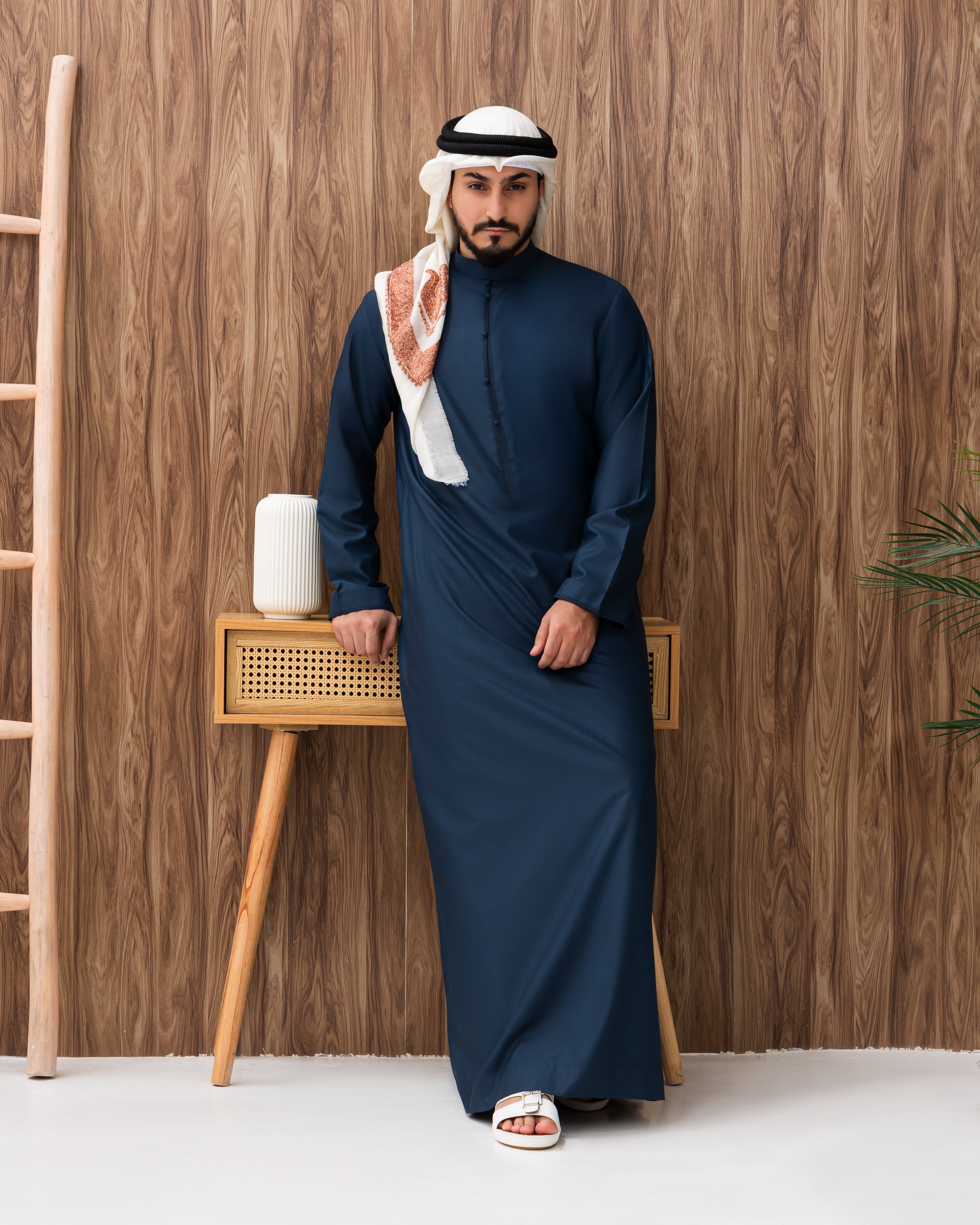 Bahraini  Kandura – Royal Blue