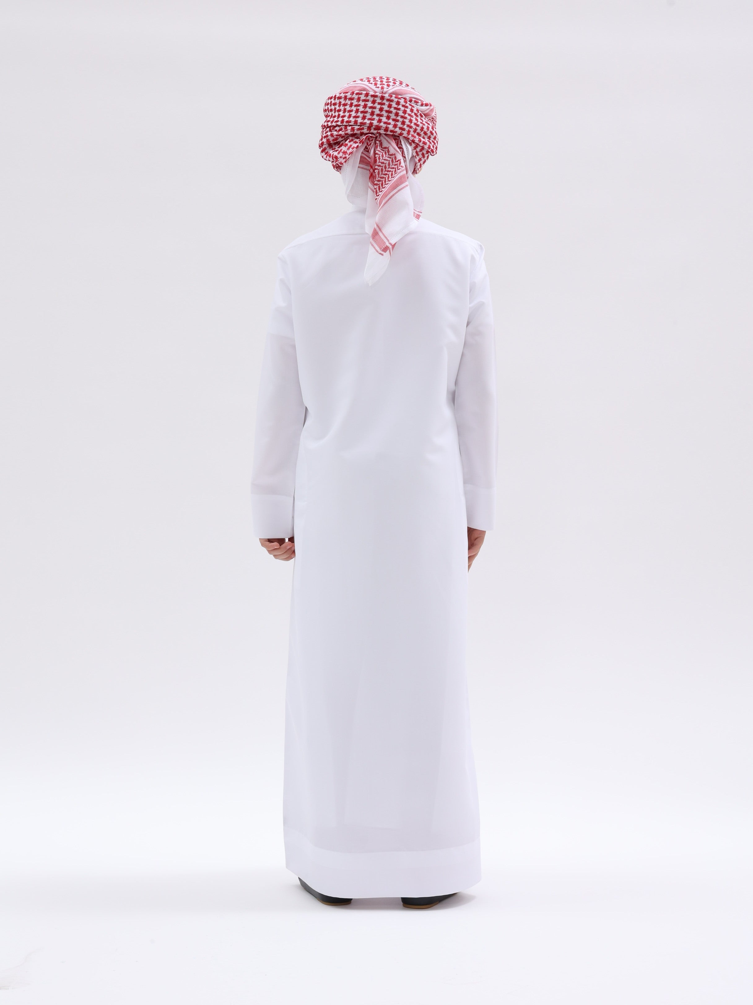 Kids Kuwaiti Style Kandura  White
