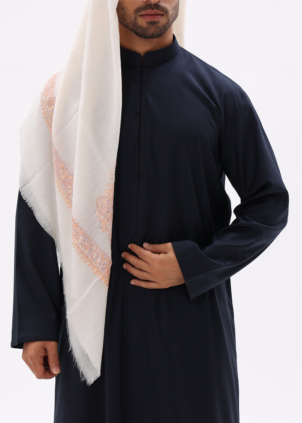 Bahraini Kandura – Midnight Blue