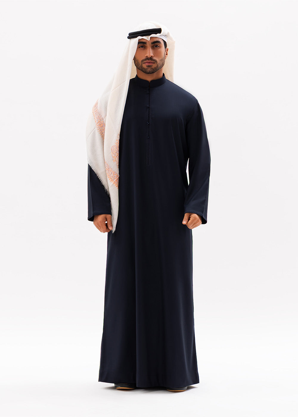 Bahraini Kandura – Midnight Blue