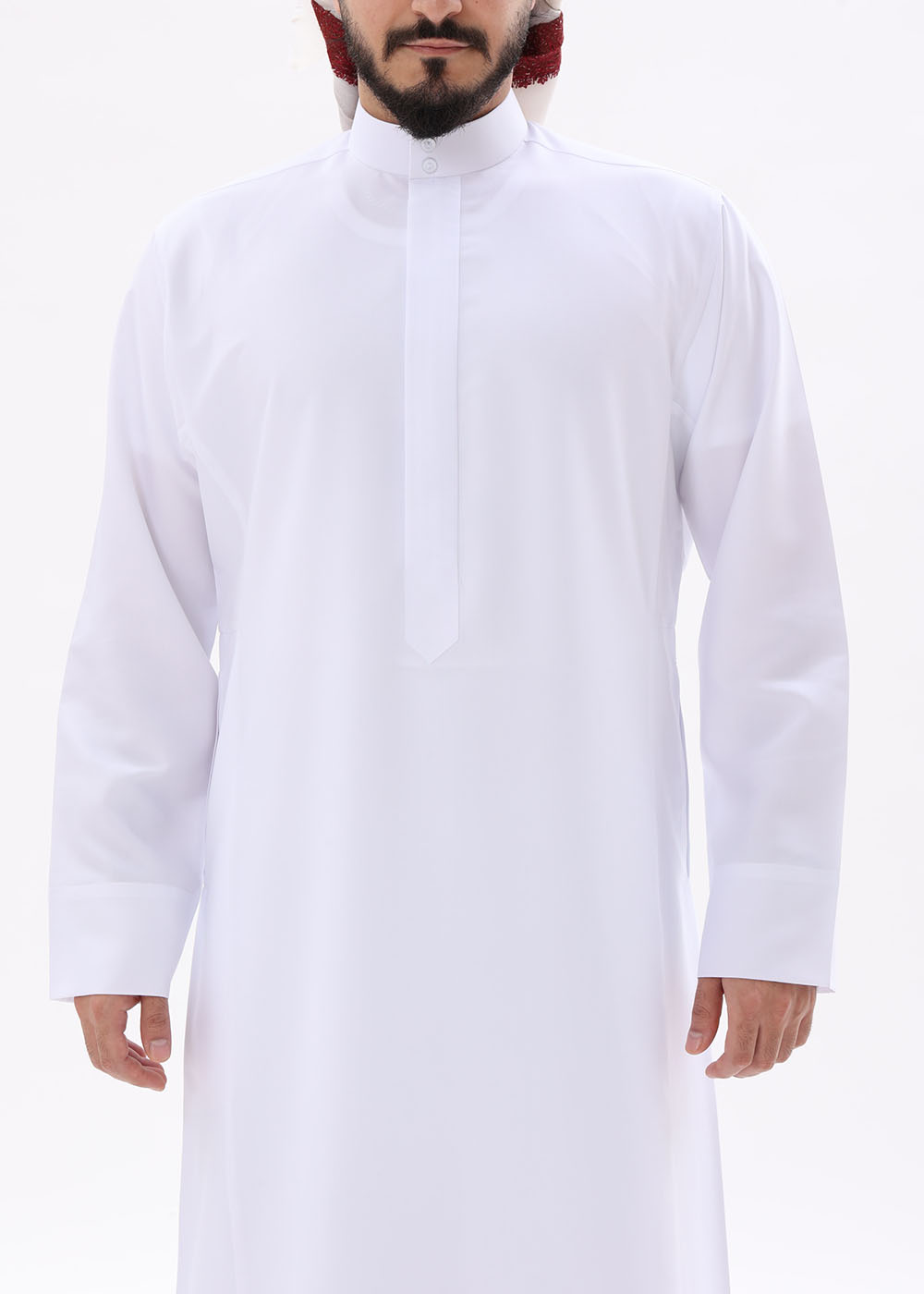 Saudi Style Kandura – Classic White