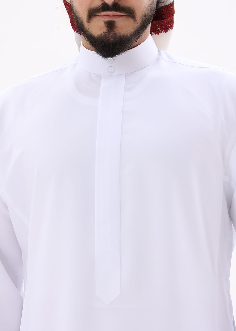 Saudi Style Kandura – Classic White