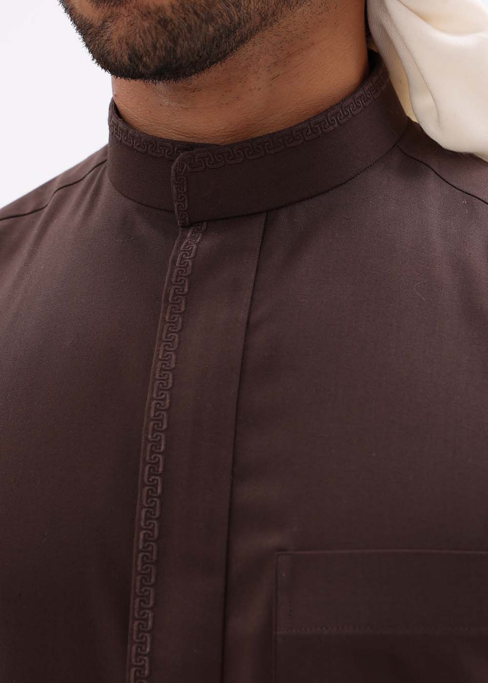 Kuwaiti Kandura – Dark Earthy Brown