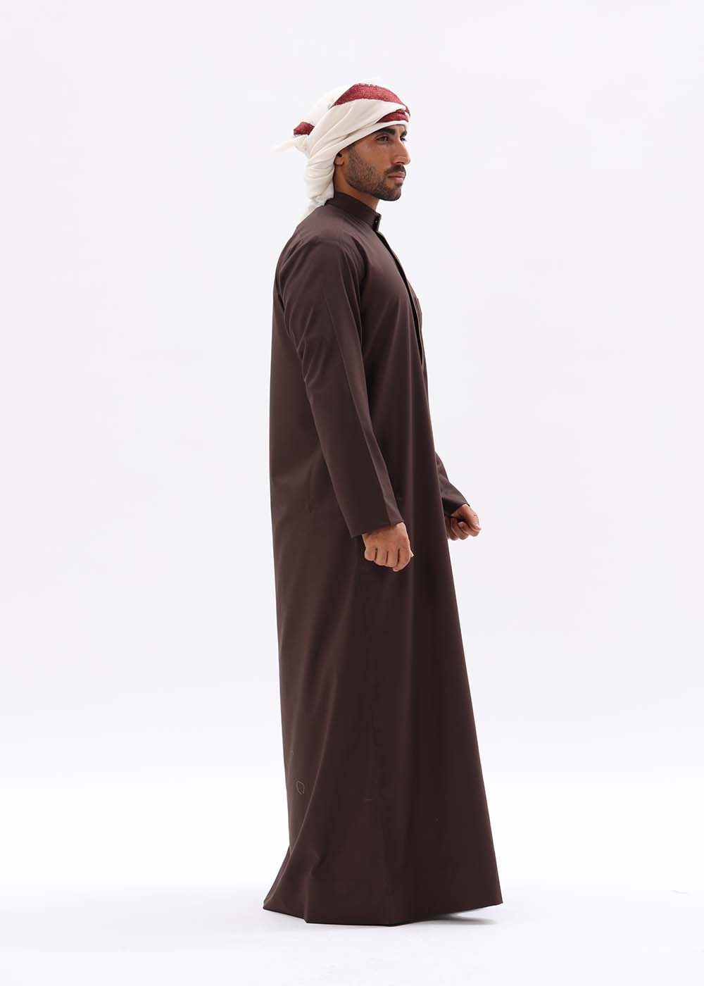 Kuwaiti Kandura – Dark Earthy Brown