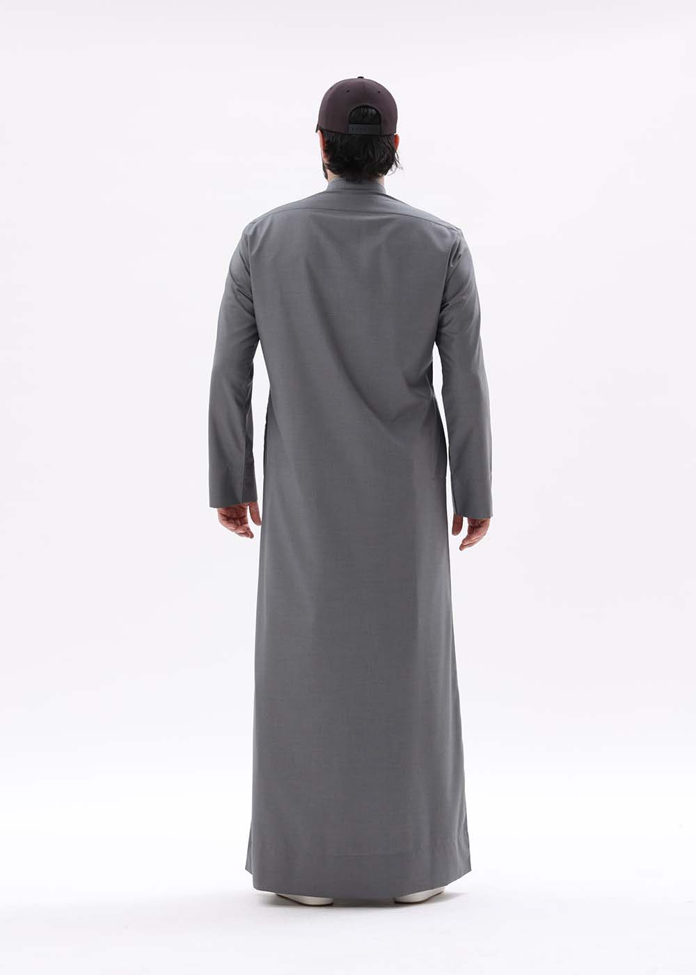Kuwaiti  Kandura – Gloss Dark Grey