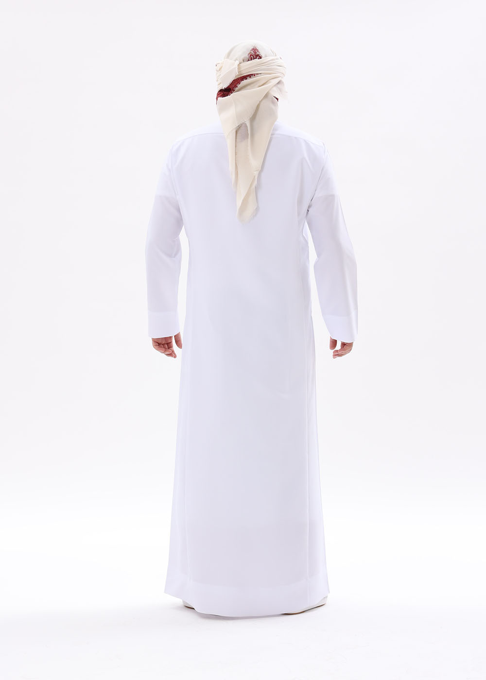 Saudi Style Kandura – Classic White