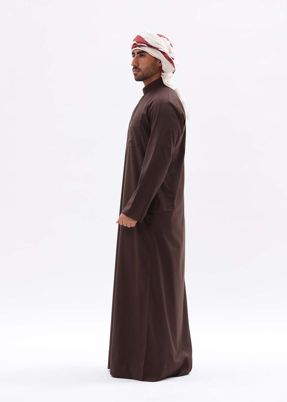 Kuwaiti Kandura – Dark Earthy Brown