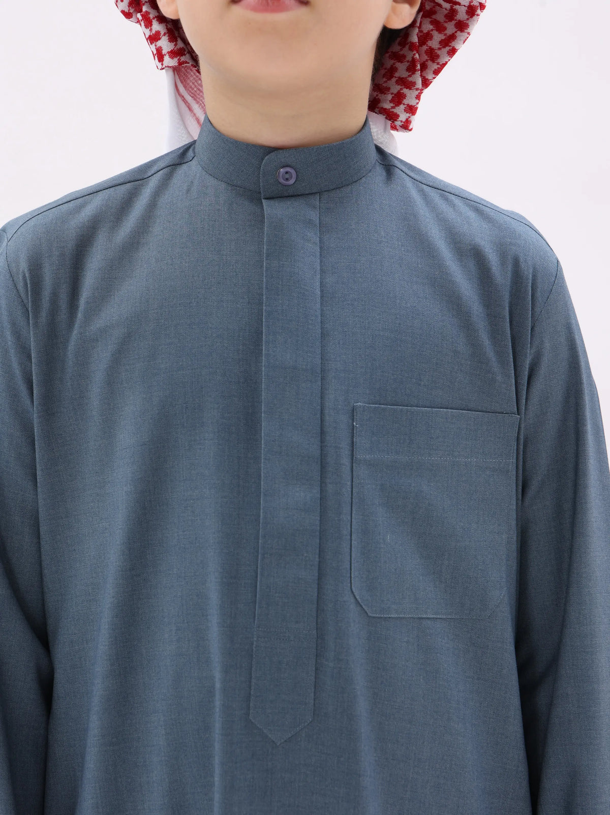 Kids Kuwaiti Style Kandura Blue