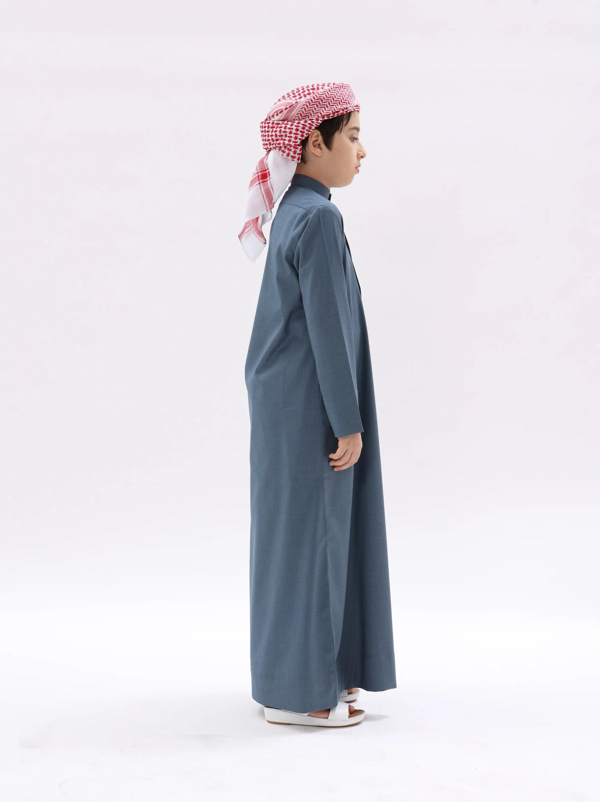Kids Kuwaiti Style Kandura Blue