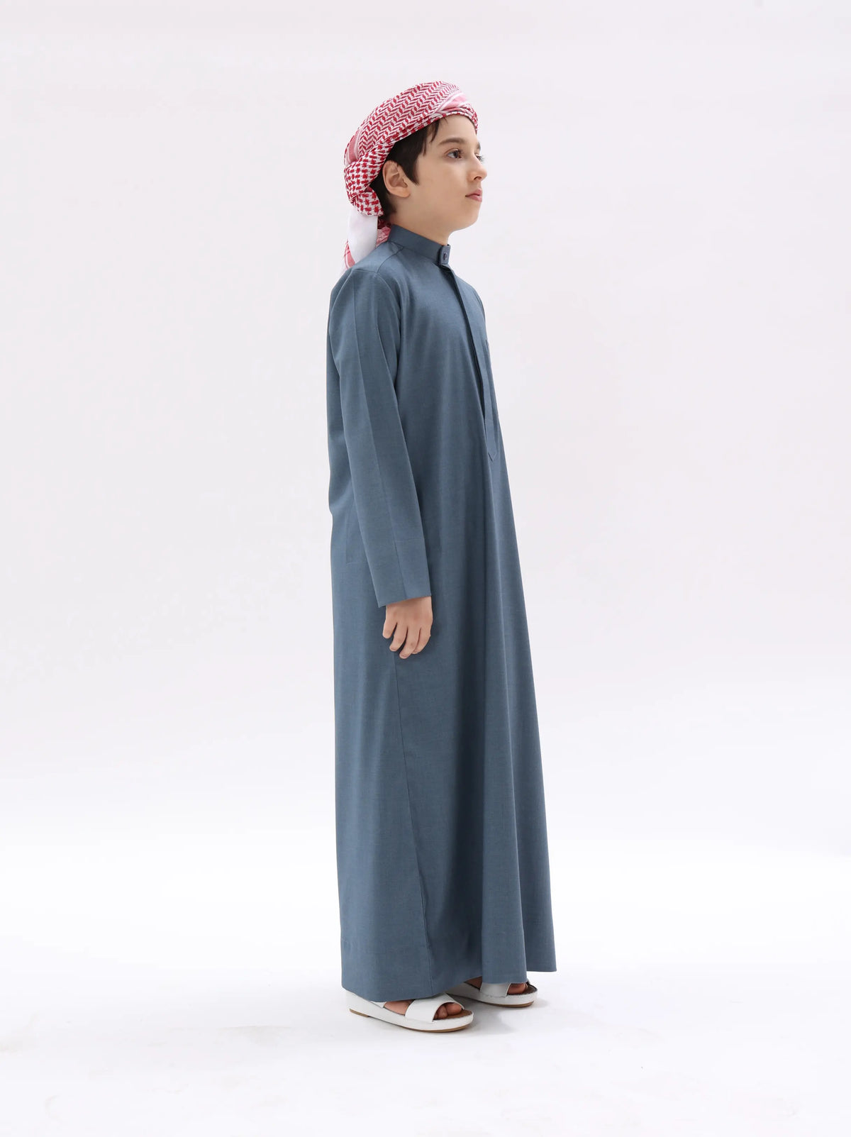 Kids Kuwaiti Style Kandura Blue