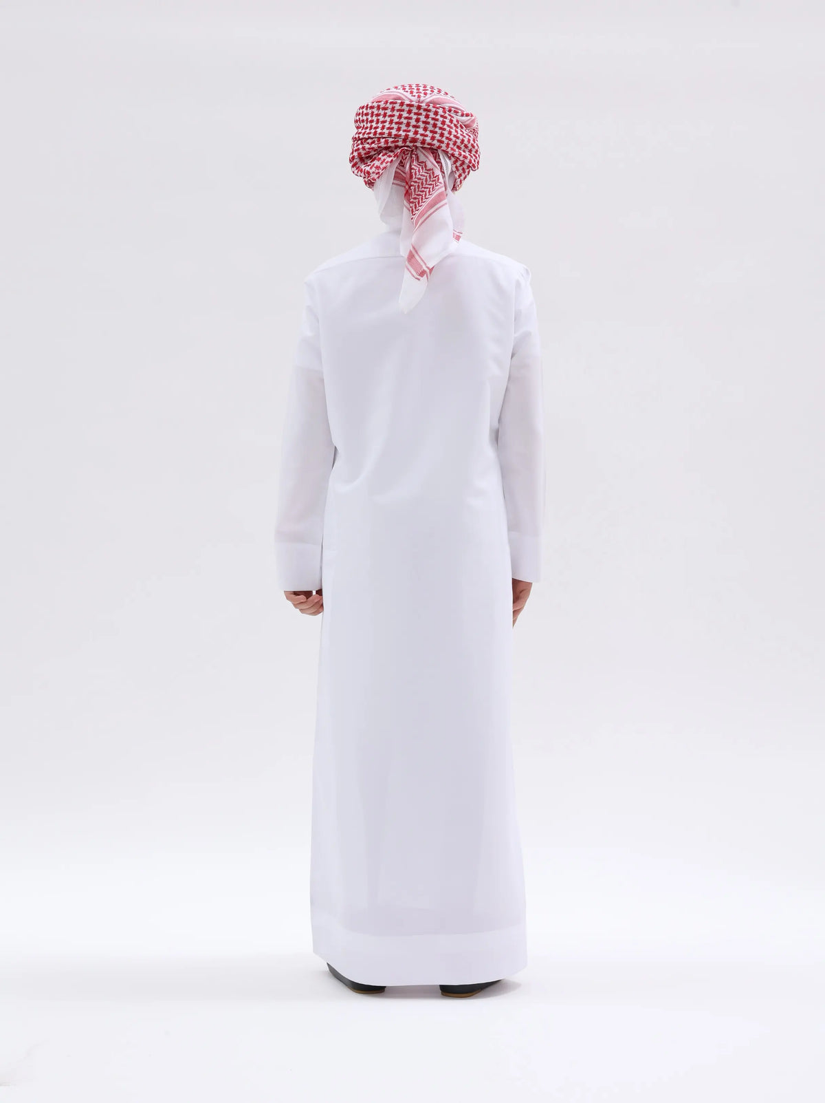 Kids Kuwaiti Style Kandura  White
