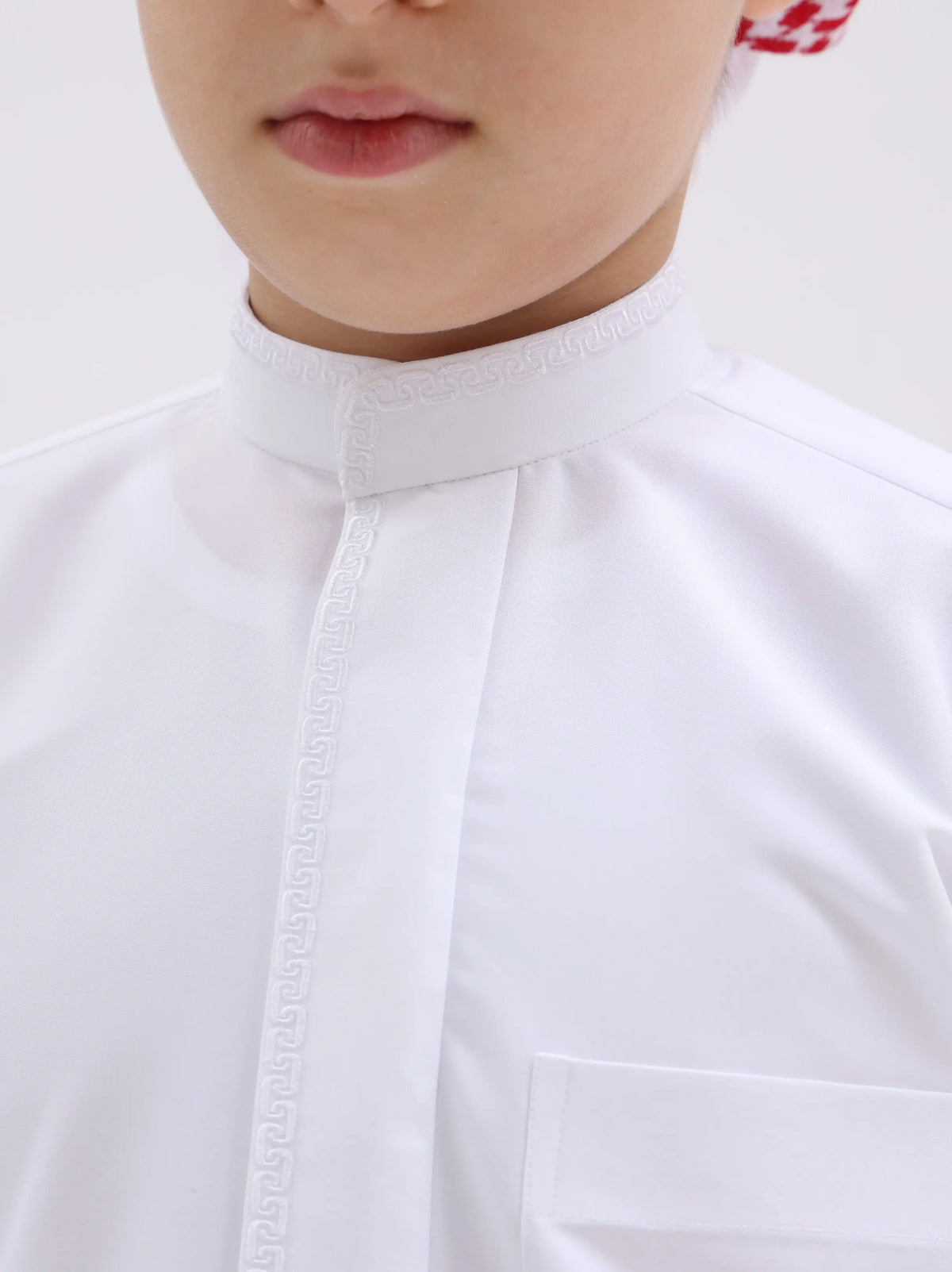 Kids Kuwaiti Style Kandura  White