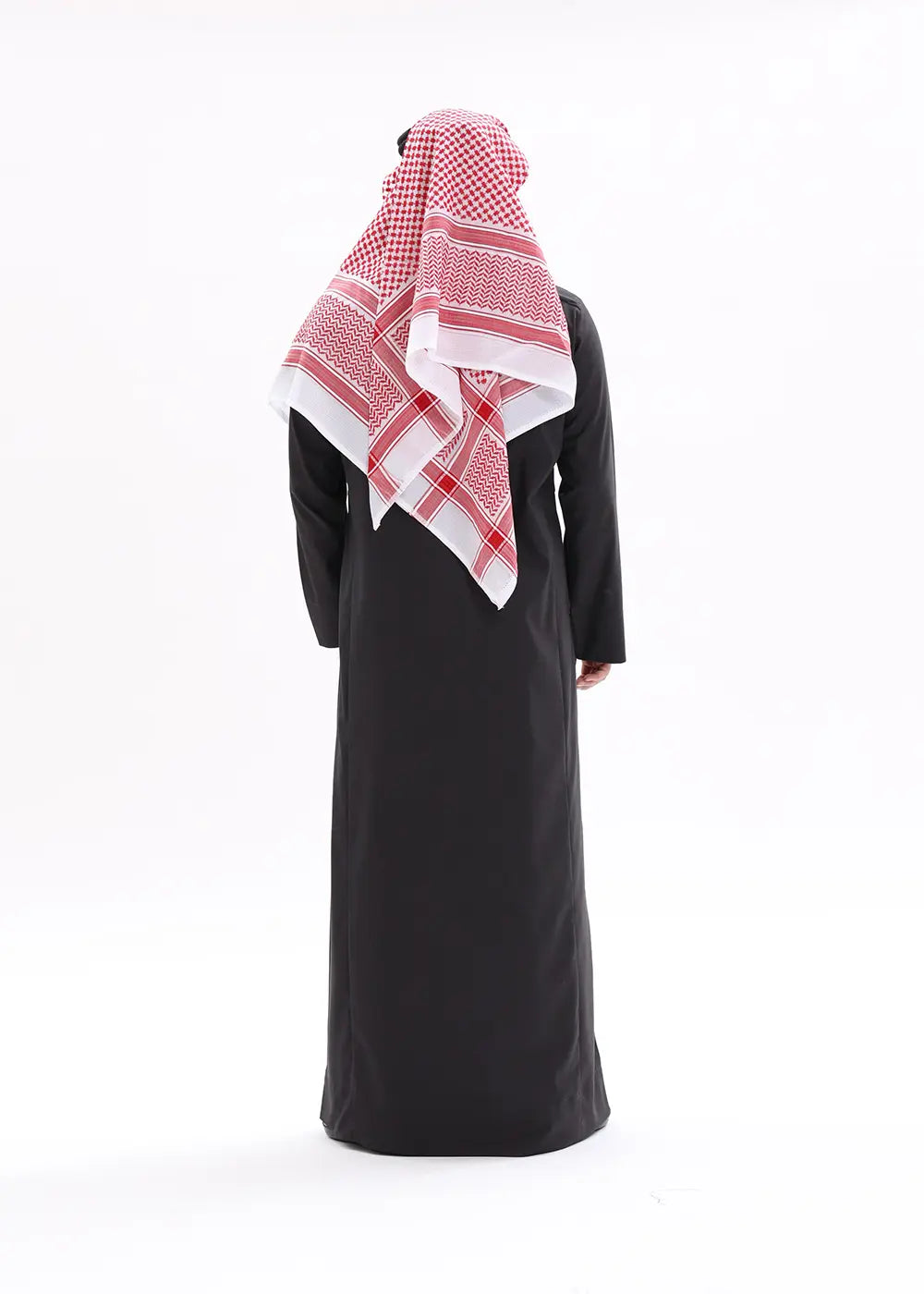 Mens Saudi Style Kandura – Black