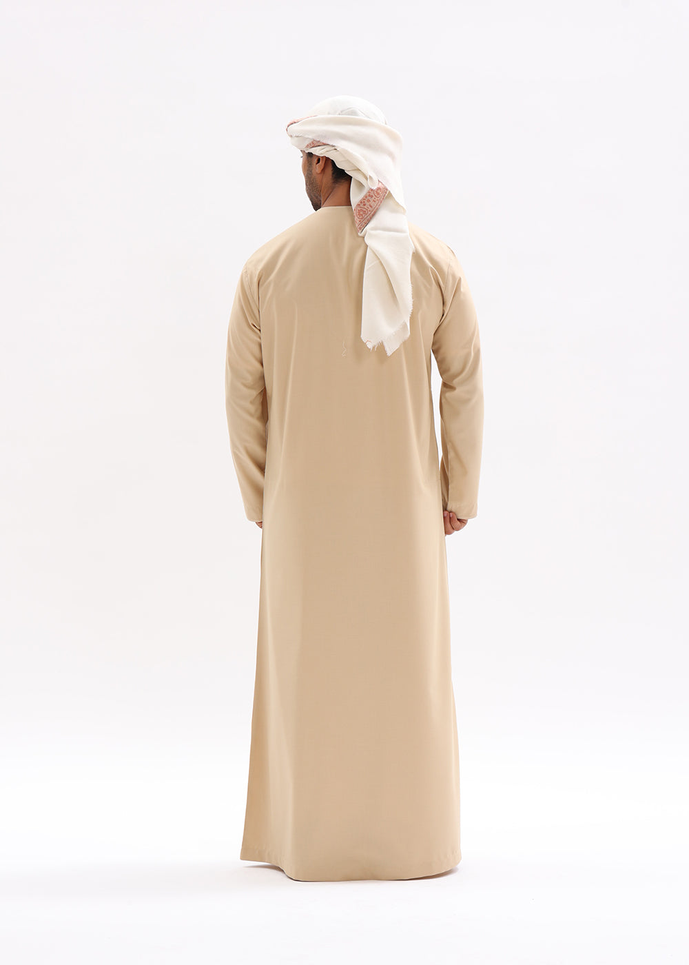 Omani Style Kandura – Sunset Cream