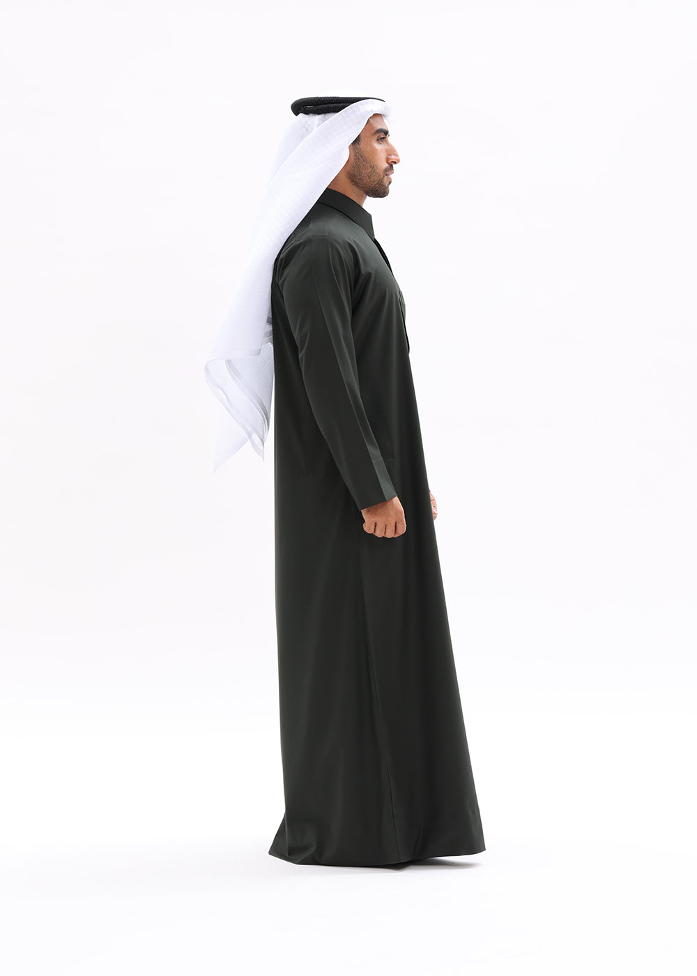 Qatari Kandura – Dark Muted Green